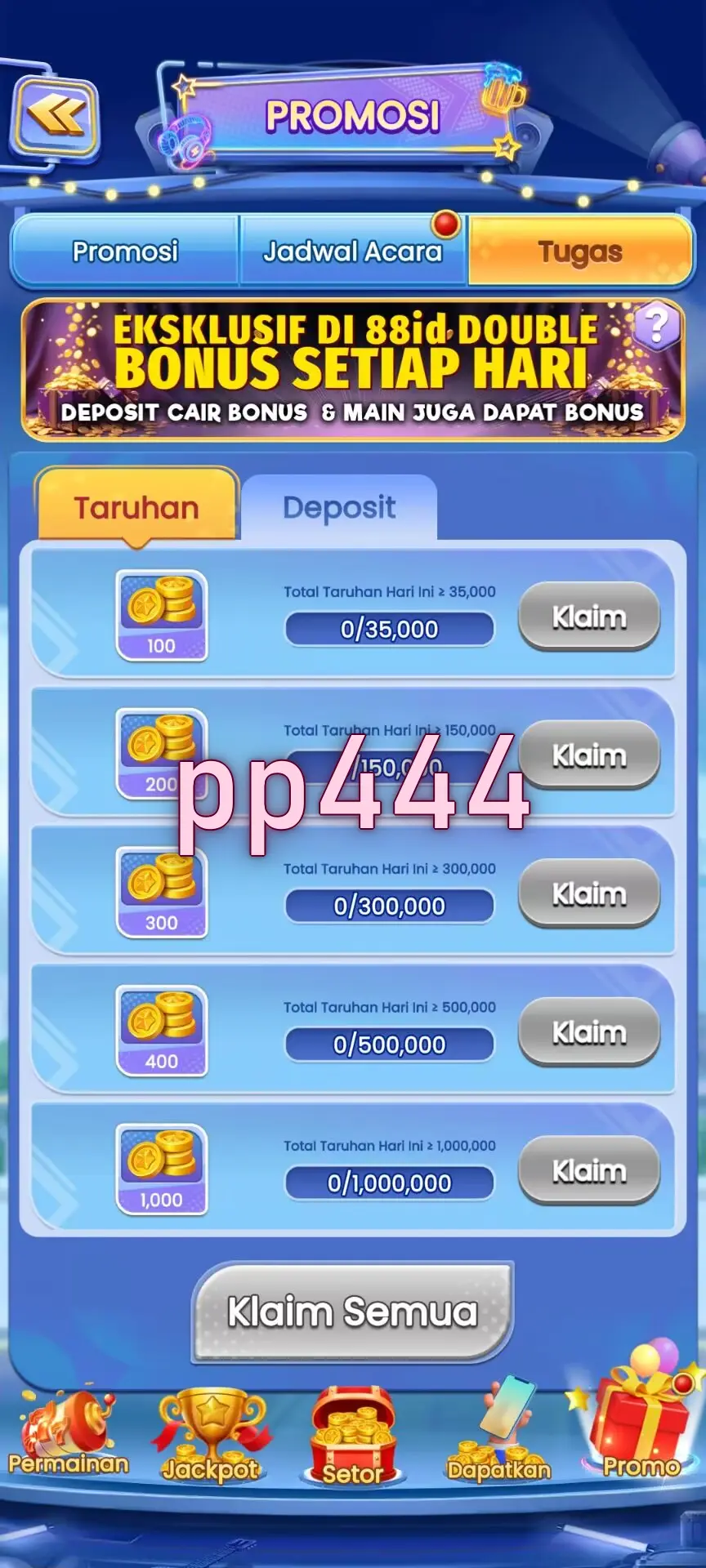 pp444 Tangkapan Layar - APK Resmi